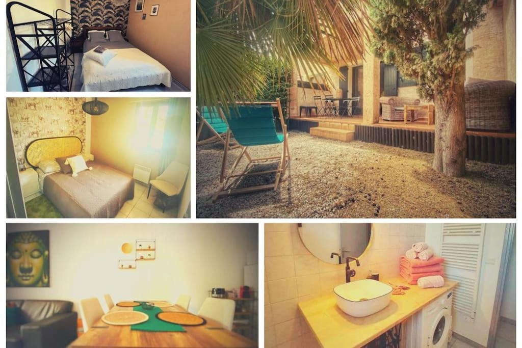 Cocoon'Isle - Jardinet- Jacuzzi Apartman L'Isle-sur-la-Sorgue Kültér fotó